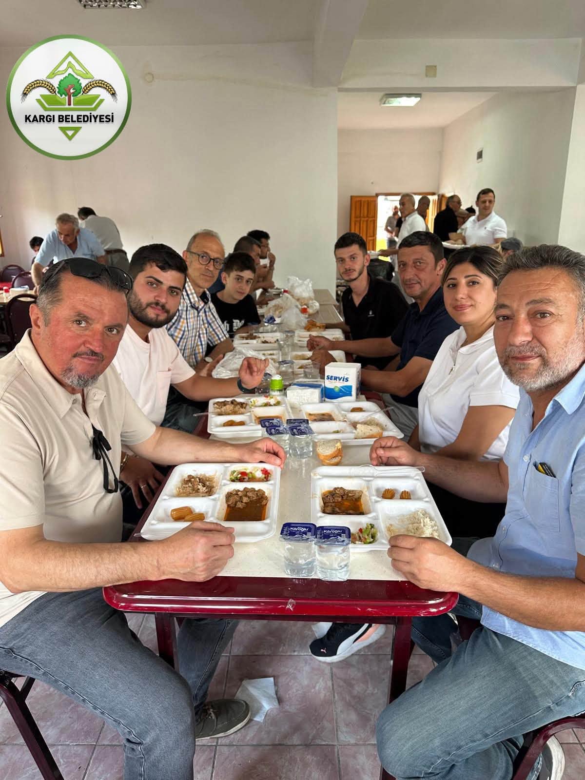 Başkanımız Şükür Yemeğine Katıldı